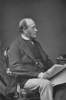 Lord Cranbrook c1891. Artist: W&D Downey