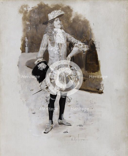 Lord David Dirry-Moir, c1886. Creator: Georges Antoine Rochegrosse.