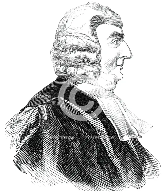 Lord Denman, 1844.  Creator: Unknown.