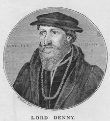Lord Denny 1541, (early 19th century?). Creator: Unknown