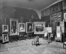Lord Frederic Leighton's studio, Leighton House, 12 Holland Park Road, London, 1895. Artist: Bedford Lemere and Company