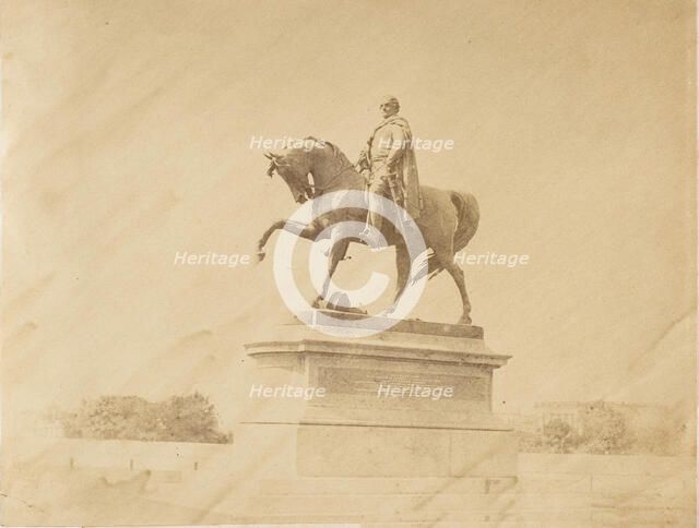 Lord Hardinge's Monument, Calcutta, 1850s. Creator: Captain R. B. Hill.