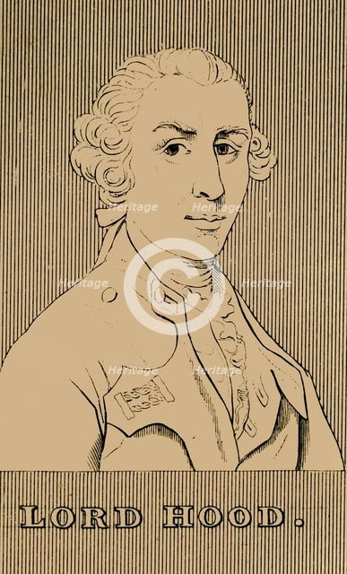 'Lord Hood', (1724- 1816), 1830. Creator: Unknown.