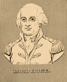 Lord Howe (1726-1799), 1830. Creator: Unknown