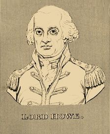 Lord Howe (1726-1799), 1830. Creator: Unknown