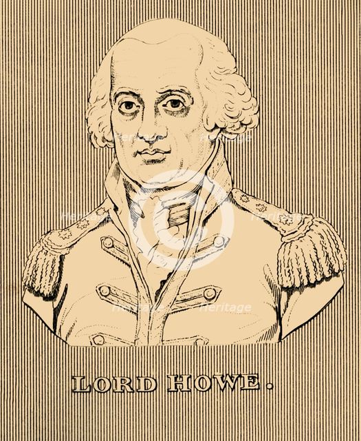 'Lord Howe', (1726-1799), 1830. Creator: Unknown.