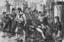 Lord Howe's Victory - The Glorious First of June c1880. Artist: William Ralston