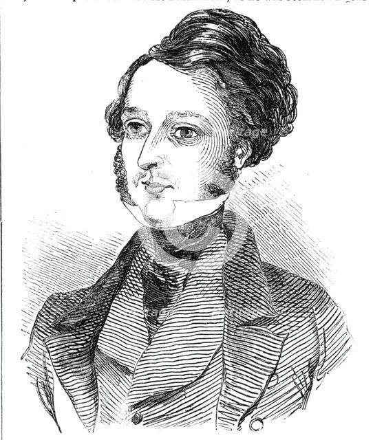 Lord John Manners, 1844. Creator: Unknown.