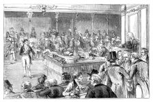 Lord John Russell (1792-1878) introducing the Reform Act of 1832 (c1895)