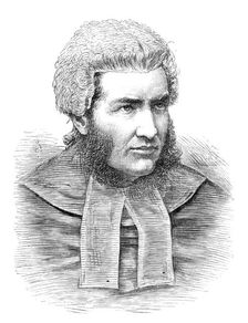 Lord Justice Lindley, the new Judge of Appeal, 1881. Creator: Unknown