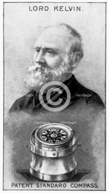 Lord Kelvin, Irish-Scottish mathematical physicist and engineer, (c1924). Artist: Unknown