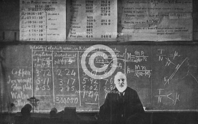 Lord Kelvin, Scottish mathematician and physicist, 1899. Artist: Unknown