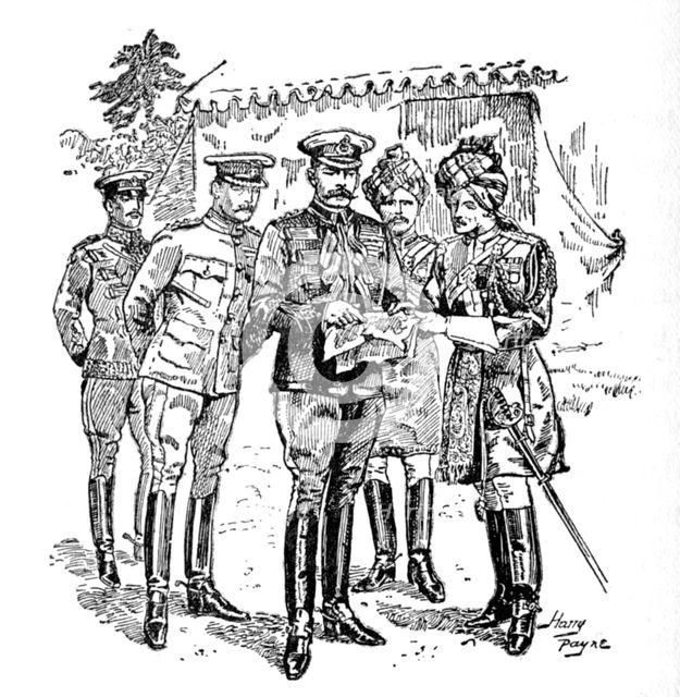 'Lord Kitchener, Commander-In-Chief In India', c1929.  Creators: Howard Davie, Harry Payne.