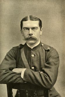 Lord Kitchener of Khartum c1885, (1901). Creator: Elliott & Fry