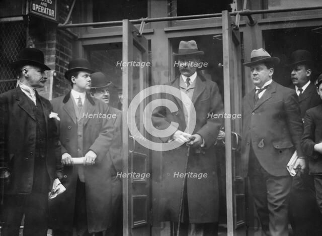 Lord Kitchener with others, 1910. Creator: Bain News Service.