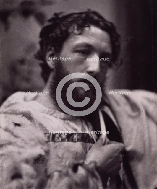 Lord Leighton P.R.A. (1830-1896), c1860s. Creator: David Wilkie Wynfield.