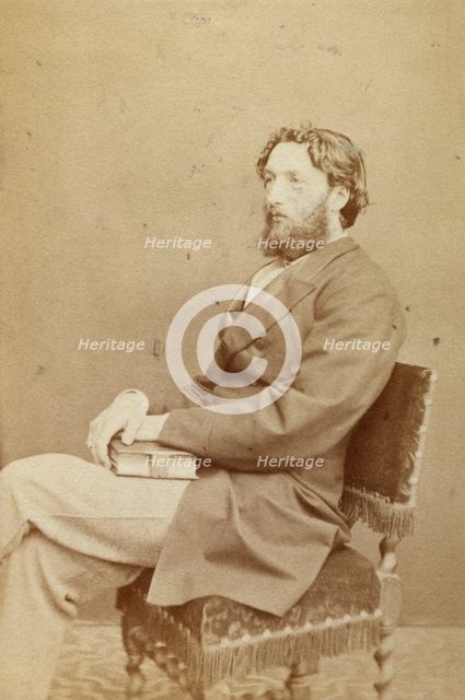 Lord Leighton, P.R.A., c1856-1875. Creator: John Watkins.