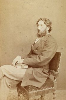 Lord Leighton, P.R.A., c1856-1875. Creator: John Watkins