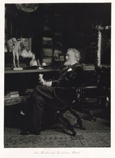 Lord Leighton, PRA, c1889-1891. Creator: Ralph W Robinson