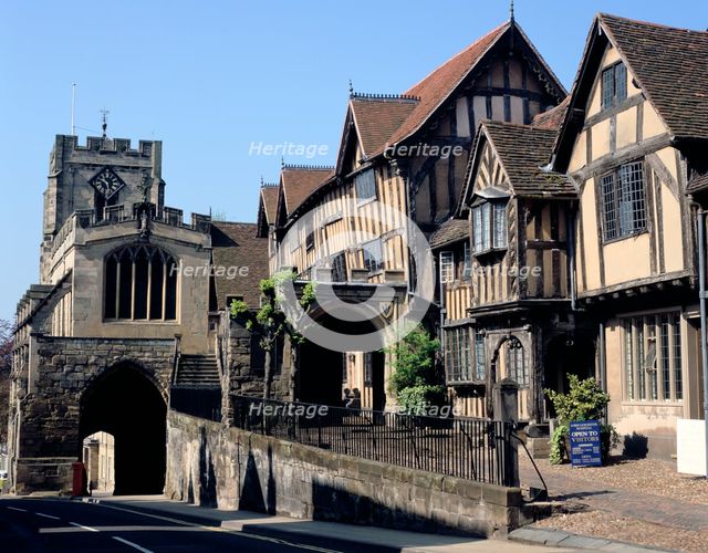 Lord Leycester Hospital, Warwick. Creator: Peter Thompson.