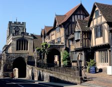 Lord Leycester Hospital, Warwick. Creator: Peter Thompson