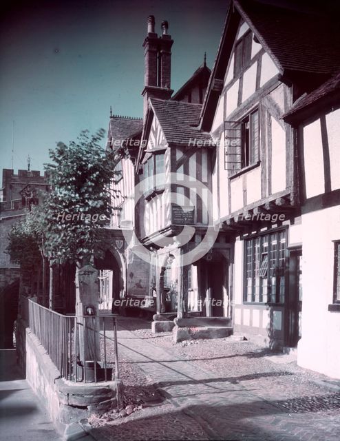 Lord Leycester's Hospital, Warwick, Warwickshire, c1955. Creator: Arthur Charles Kirby Ware.