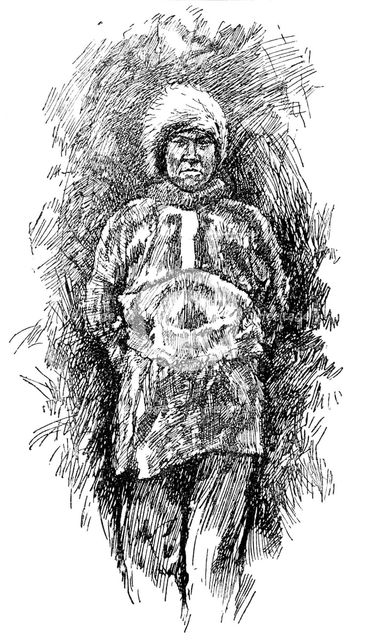 Lord Lonsdale’s travels in the Arctic regions of North America: Esquimaux of Alaska, 1890. Creator: Unknown.