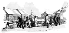 Lord Lonsdale’s travels in the Arctic regions...: York Factory, west coast of Hudson's Bay, 1890. Creator: Unknown