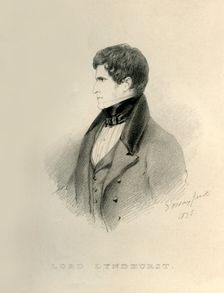 Lord Lyndhurst 1835. DELETE - duplicate Creator: Alfred d'Orsay