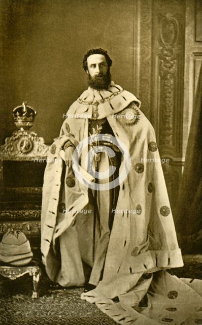 'Lord Lytton', c1877, (1901). Creator: Bourne & Shepherd.