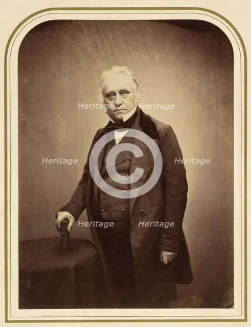 Lord Macauley, F.R.S., 1856. Creator: Maull & Polyblank.