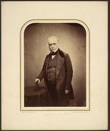 Lord Macauley, F.R.S., 1856. Creator: Maull & Polyblank