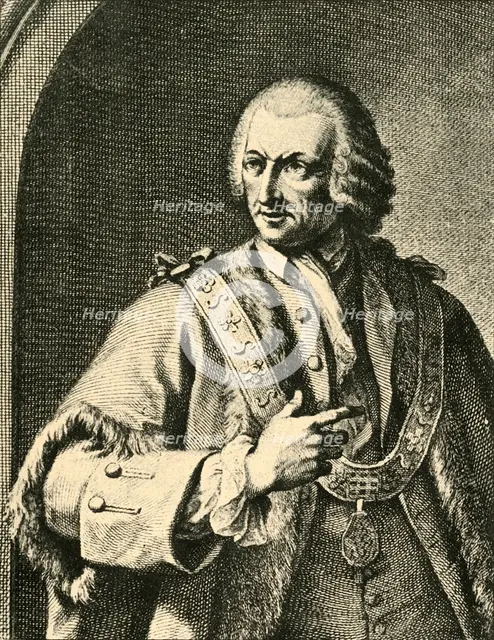 'Lord Mayor Beckford', (1709-1770), c1771, (1925). Creator: Unknown.