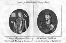 Lord Mayors of London, (c1784). Artist: James Record