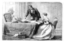 Lord Melbourne (1779-1848) instructing a young Queen Victoria 1819-1901), 1837 (c1895)