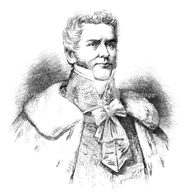 Lord Melbourne, British statesman, (1886).Artist: W Macleod