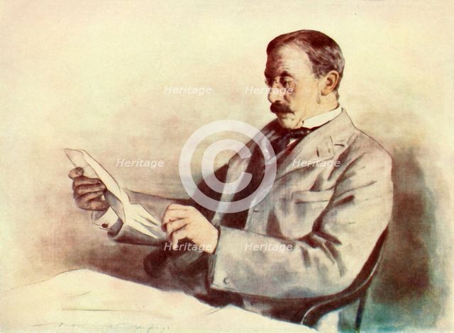 'Lord Milner', 1901. Creator: Mortimer L Menpes.