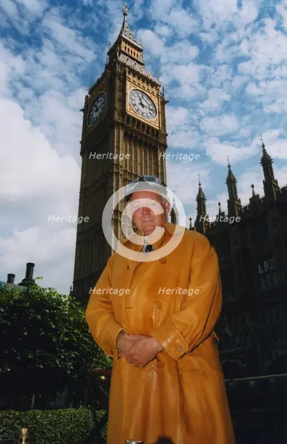 Lord Montagu at Houses of Parliament, London 1999. Creator: Unknown.