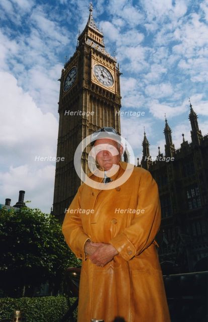 Lord Montagu at Houses of Parliament, London 1999. Creator: Unknown.