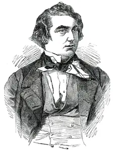 Lord Naas, M.P. for Kildare, 1850. Creator: Unknown