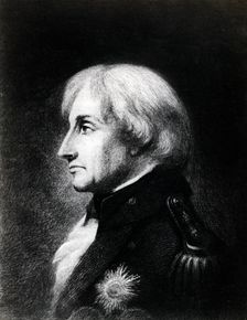 Lord Nelson at Merton House in early September 1805, (19th century). Artist: C John M Whichelo