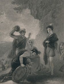 Lord of the Isles 1823. Artists: Charles Theodosius Heath, Robert the Bruce