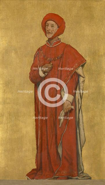 Lord of Gruuthuse, 1889. Creator: Albrecht De Vriendt.