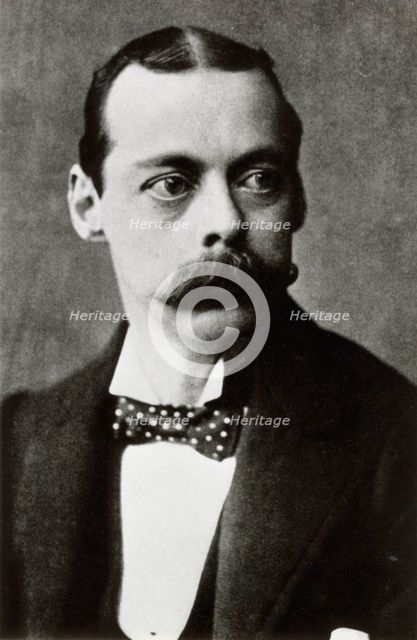 Lord Randolph Churchill, British statesman, 19th century.   Creator: Unknown.