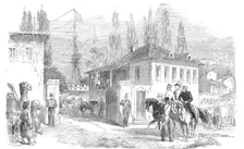 Lord Raglan's Head-Quarters, at Balaclava, 1854. Creator: Unknown