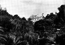 Lord Render's Château Thorenc, at Cannes, where Mr. Gladstone is staying, 1895. Creator: George Meisenbach