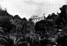 Lord Render's Château Thorenc, at Cannes, where Mr. Gladstone is staying, 1895. Creator: George Meisenbach