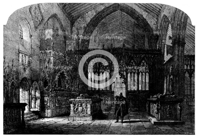 "Lord Riverdale's Repentance": the Last Home of the Riverdales - drawn by Samuel Read, 1862. Creator: W Thomas.