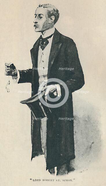 'Lord Robert St. Simon', 1892. Artist: Sidney E Paget.