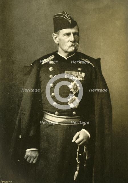 'Lord Roberts, 1st Baron of Kandahar, Commander-in-Chief of the Army in India', c1890s, (1901).  Creator: Bourne & Shepherd.